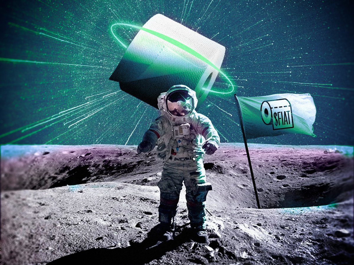fiattheshitcoin's tweet photo. One mission. A $FIAT coin to the moon. The future of finance https://t.co/4KC06tmUXN