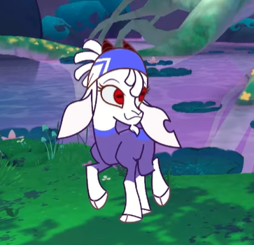 FactUndertale's tweet photo. * In Them's Fightin' Herds, Shanty has two alts referencing Toriel and Ralsei https://t.co/QvPEwE7qux