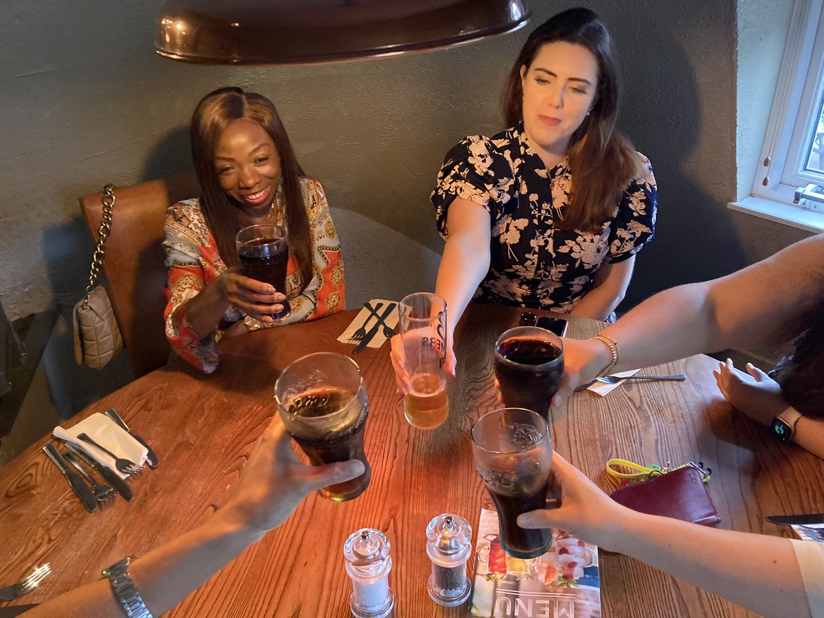 CppeTracy's tweet photo. A fabulous evening celebrating completion of the @cppeengland #PCPEP #CPPEPCPEP with a few of my cohort 9 learners last night.
So proud of how far they’ve come since starting the pathway. Great listening to them continuing the peer support as they move onto IP. https://t.co/TMAWPHEbcI