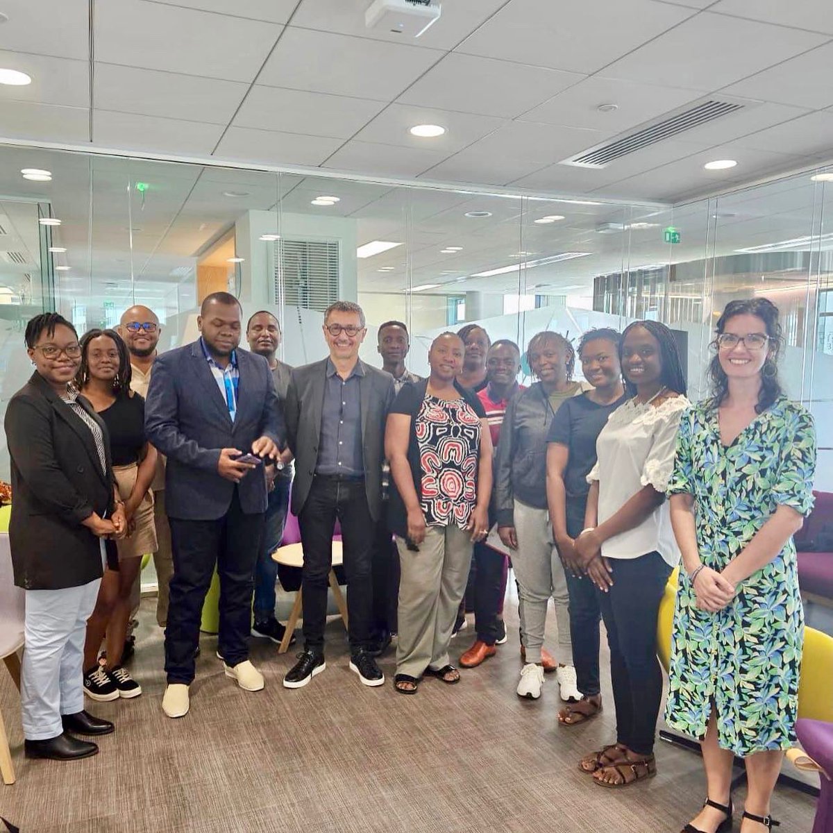 FranceTanzania's tweet photo. π As part of the #Innoversityproject project, yesterday a πΉπΏ delegation of student-entrepreneurs met in Paris π«π· with Philippe ZAOUATI, CEO of @Mirova_RI to discuss about investment in sustainable projects in #agriculture and #renewableenergies. https://t.co/7uZAgZwyMP