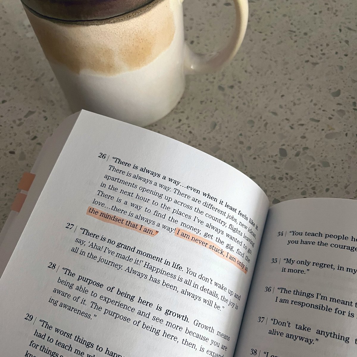 I am never stuck, I am only in the mindset that I am. 

✨🫶💛