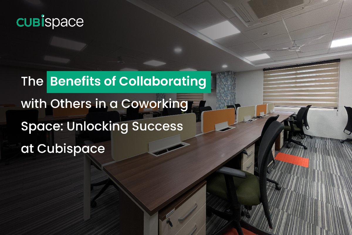 Go and read our blog post - cubispace.com/the-benefits-o…'
#Cubispace #CollaborationBenefits #ConnectInnovateThrive #CoworkingSuccess #DiversePerspectives #NetworkingOpportunities #SkillEnhancement #ProductivityMotivation #CollaborativeProjects #CommunitySupport #UnlockYourPotential