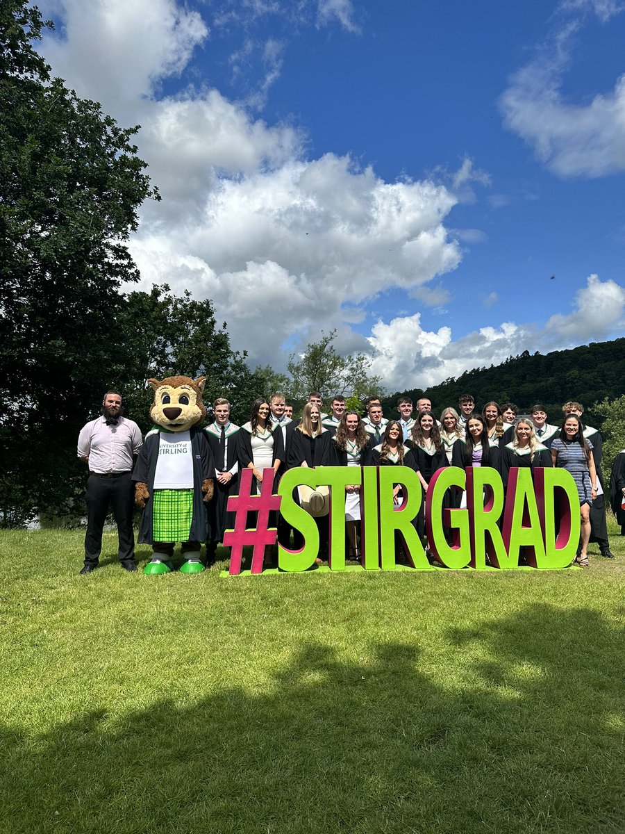 LJMac_SportSci's tweet photo. Well done to the @StirUni #SportAndExerciseScience class of 2023. Couldn't be there to see them graduate today, but there are some truly outstanding students in this cohort, I have no doubt they will go on to achieve great things. #StirGrad https://t.co/fnouhMtNyL