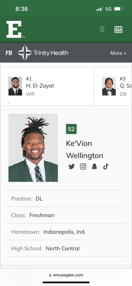 It’s a cannon event!! #stackem 🦅🦅 emueagles.com/sports/footbal…