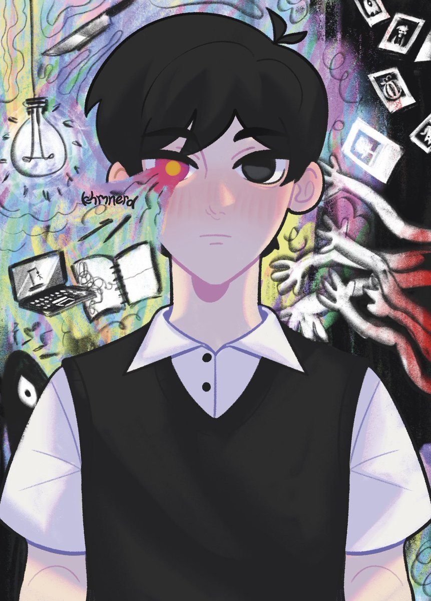 khmnerd's tweet image. #omori #omorifanart