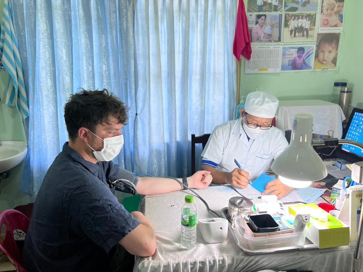 mekomsolutions's tweet photo. We're serious about user experience! Our Sr UX Researcher, Paul Adams, went "undercover" 🕵️‍♂️ as a patient during an NCD visit in Cambodia's Battambang province. #DigitalHealth #uxdesign https://t.co/vlcGFFa2yl