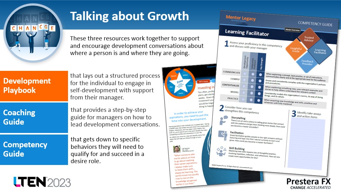 PresteraFX's tweet image. #DevelopmentConversations are critical for #SalesRetention, but people often struggle to get these started. We&apos;ve helped clients succeed with resources like #CareerDevelopment Playbooks, Coaching Guides, and Competency Guides.