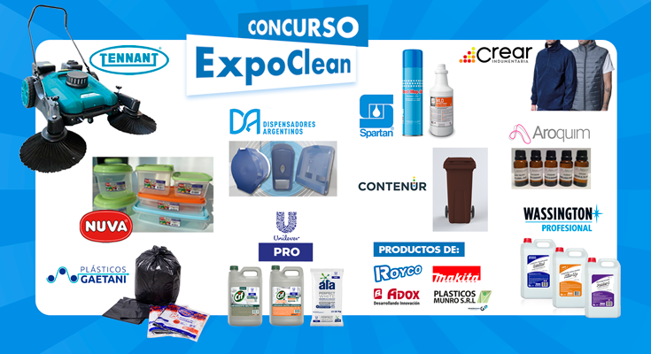 ExpoClean's tweet photo. La feria de la limpieza e higiene profesional agasaja a sus participantes con un gran sorteo.
#infoclean #Expoclean #GuiaClean #limpieza #Higiene #lavanderia #tintoreria #espaciosverdes #salud #hotel #restaurante #restaurantesargentinos

https://t.co/bA3T3Sbhea https://t.co/snOgLyDnzk