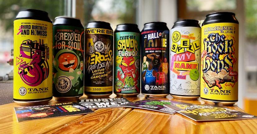 pivoteka_bg's tweet photo. NEW🍺📣The New Age beers from 👻TankBusters are a real find and we managed to get our hands on fresh, heavily hopped IPAs, NEIPAs, DIPAs.🍻Find them online https://t.co/gBHRLrPoan and in our shop at Sofia #craftbeer #pivoteka #beershop #craftbeer #craftbeershop #sofia #newbeer https://t.co/IS0MKO64aB