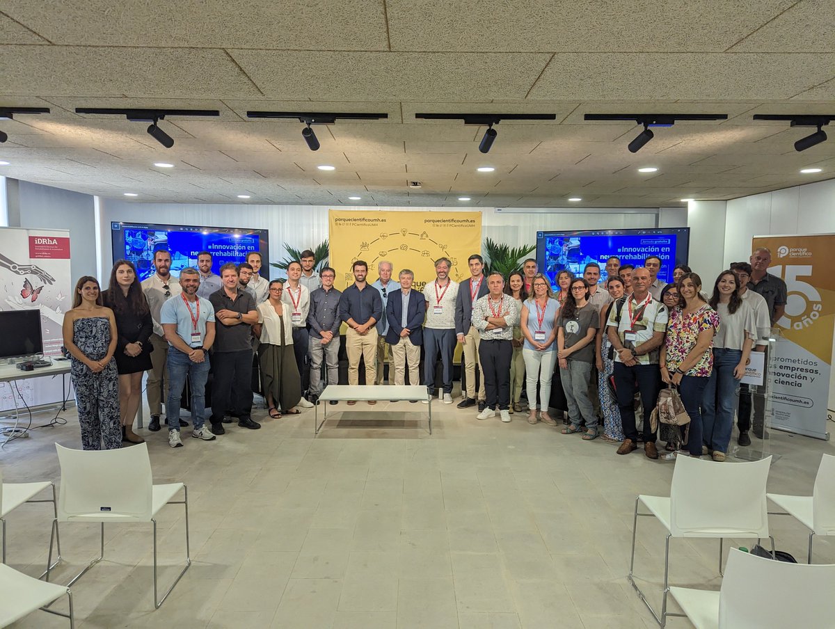 <a href="/MarsiBionics/">Marsi Bionics</a> <a href="/GogoaRobots/">Gogoa Mobility Robots</a> <a href="/GVAavi/">IVACE+i Innovación</a> <a href="/CEN_NEURO/">CEN - Centro Europeo de Neurociencias</a> #DesayunosPCUMH | 🔚 ¡Finalizamos la jornada de hoy!

Muchas gracias a los/as asistentes tanto presencialmente como en streaming. 👏🏻

Si no queréis perderos ningún evento organizado por el #PCUMH ➡️ parquecientificoumh.es/eventos