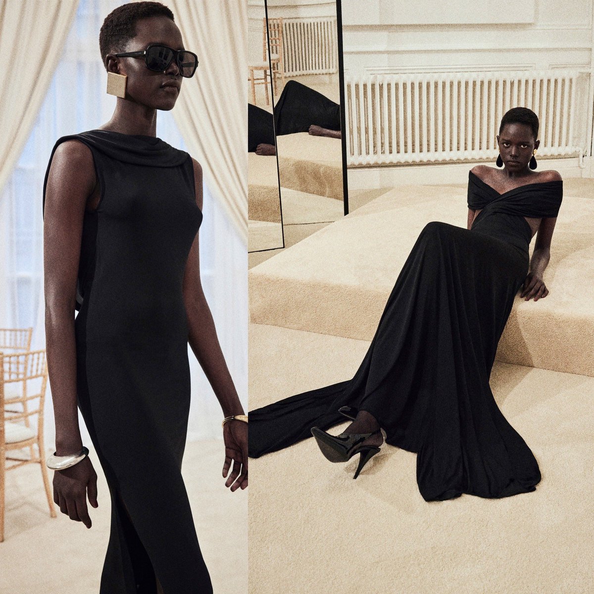 JJJnoJJJ00's tweet image. #saintlaurent #ysl #prefall23