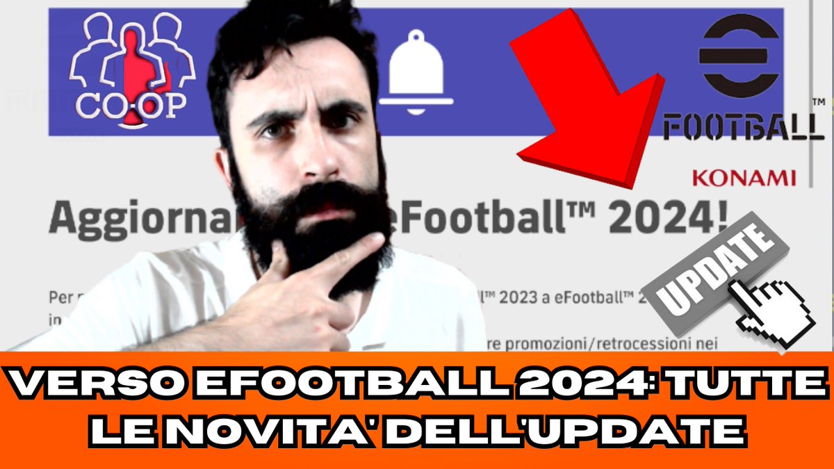 AlonsoGrayfox's tweet photo. https://t.co/rAmirrLBgc
EFOOTBALL 2023 - VERSO EFOOTBALL 2024 - TUTTE LE NOVITA’ - FACCIAMO CHIAREZZA!!! - Sono stufo.
#efootball #improvefootball #update
@play_eFootball
@we_konami
Like, follow and retweet to substain 🦊
#build #efootball2024 #news #like4like #support https://t.co/MBJvTB6YGX