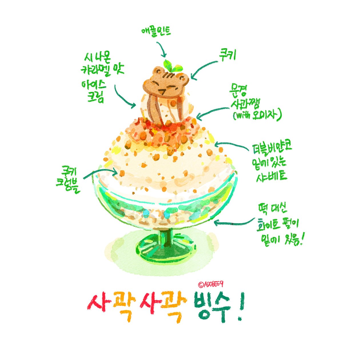 🐿️🍏🍧