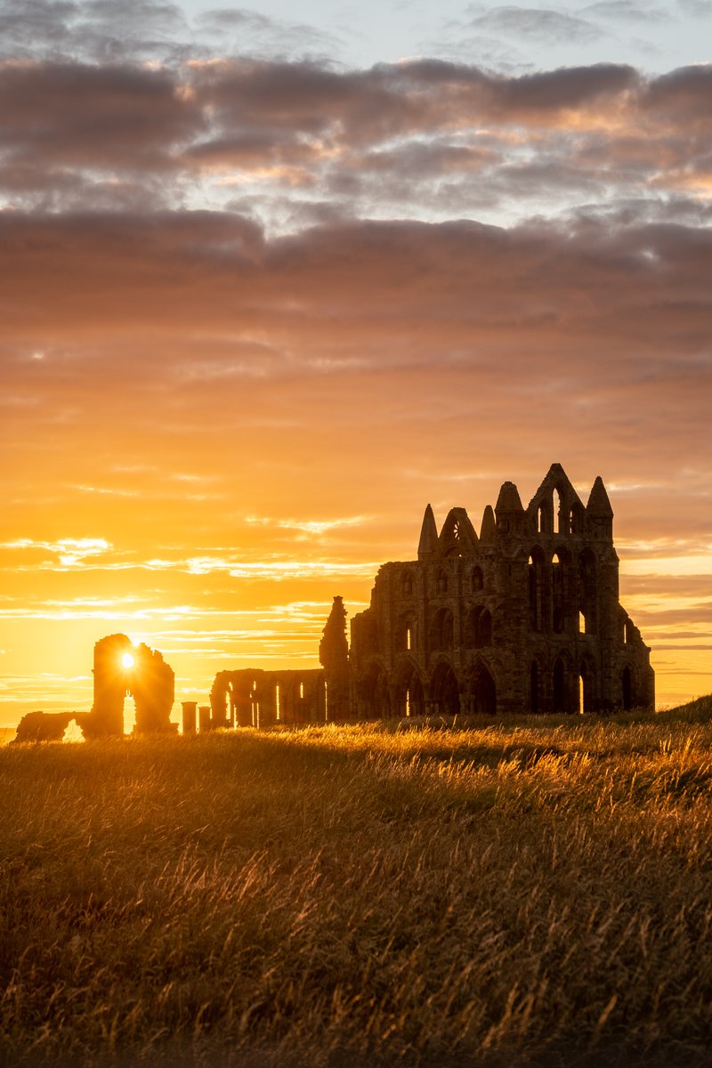 We had Fish And Chips and watched the sun go down.

#whitby #whitbyabbey
