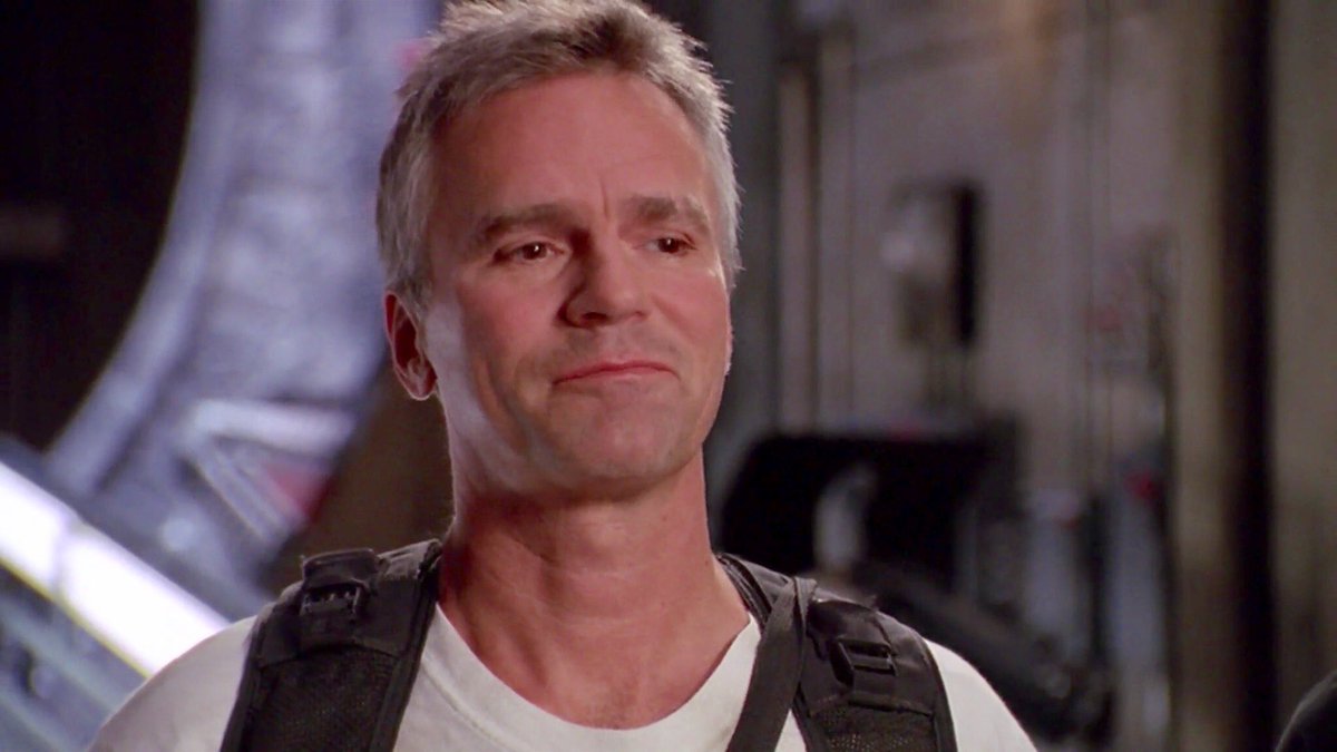 If you’ll excuse me, Sir, it’s time for Carter to debrief me…

#DailyDistraction #StargateSG1 #WeWantStargate #JackandSam