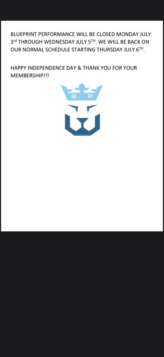 BluePrintPerformance tweet media