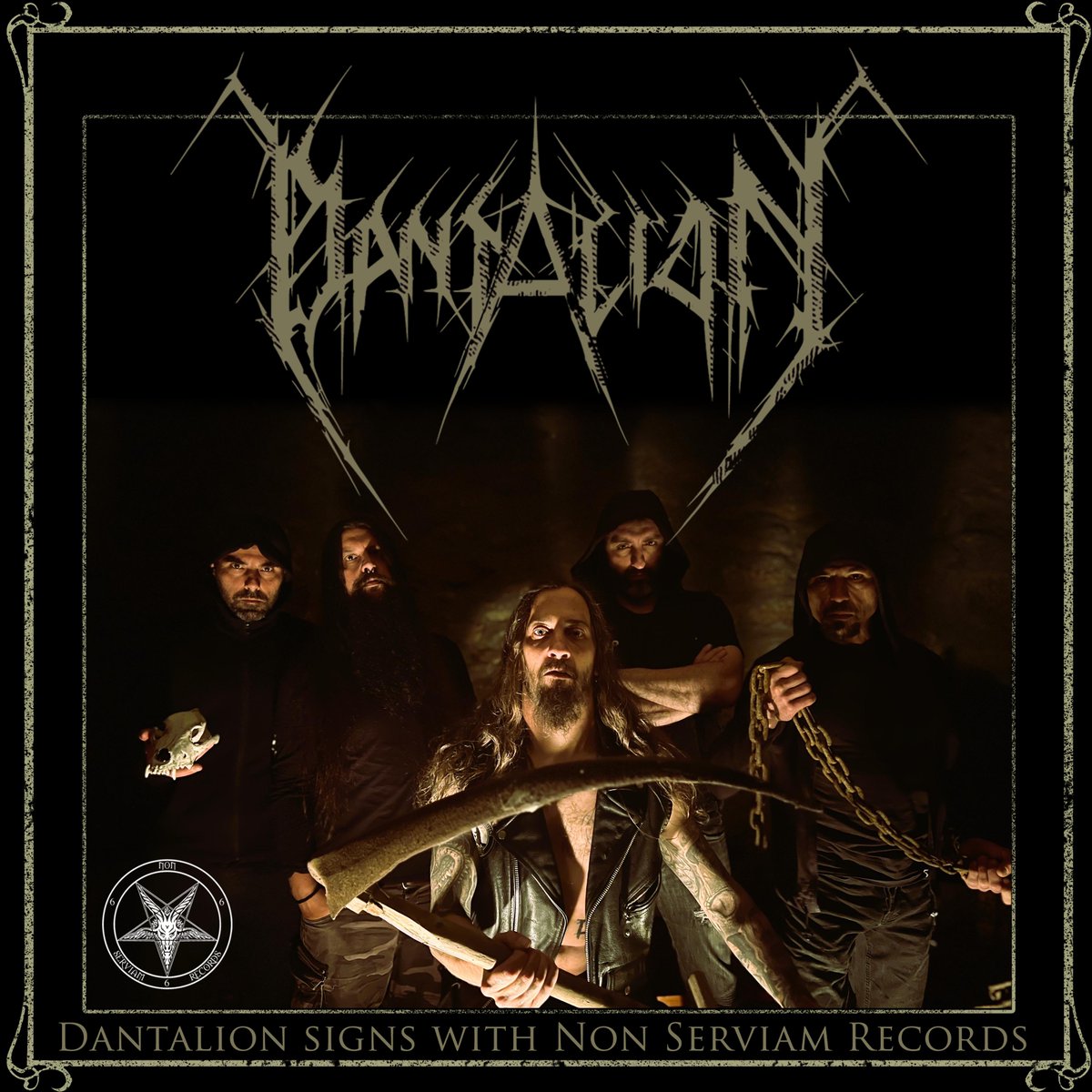 Spain’s black metal outfit DANTALION sign to Non Serviam Records and announce their 9th studio album “Fatum” due on September 8th