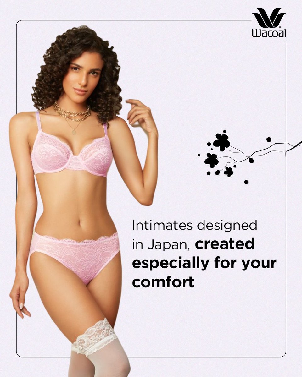 WacoalIndia's tweet photo. A lil’ something that makes our collection unique 👇
Shop our exquisite range from #TheWacoalEndOfSeasonSale 💗
https://t.co/hEWpj3Bfrp
Product Code: I51364-674
#ComfortableInsideConfidentOutside #AFineFit #Wacoal #WacoalIndia #WacoalWoman #ComfortAtItsFinest https://t.co/hZimEEgtin