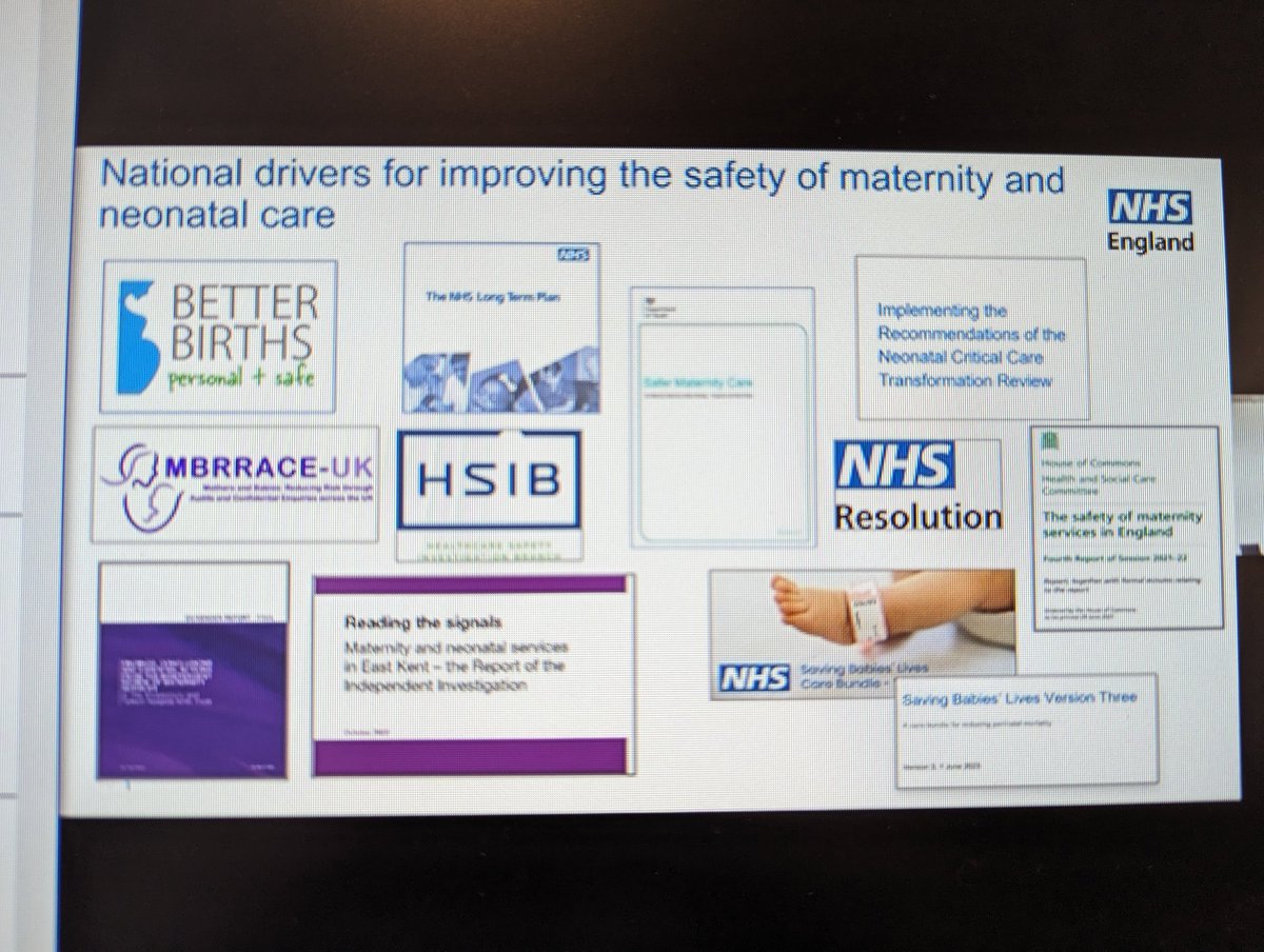 A great reminder at <a href="/NHSEngland/">NHS England</a> Maternity PSIRF webinars about recent drivers for change. Time now for the 3 year delivery plan to come into fruition including having a continuous learning and improvement response 💪💯 #PSIRF