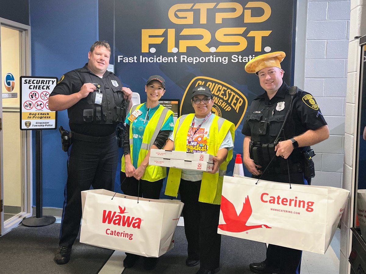 GloucesterTwpPolice on Twitter "GTPD sends out a big THANK YOU to our