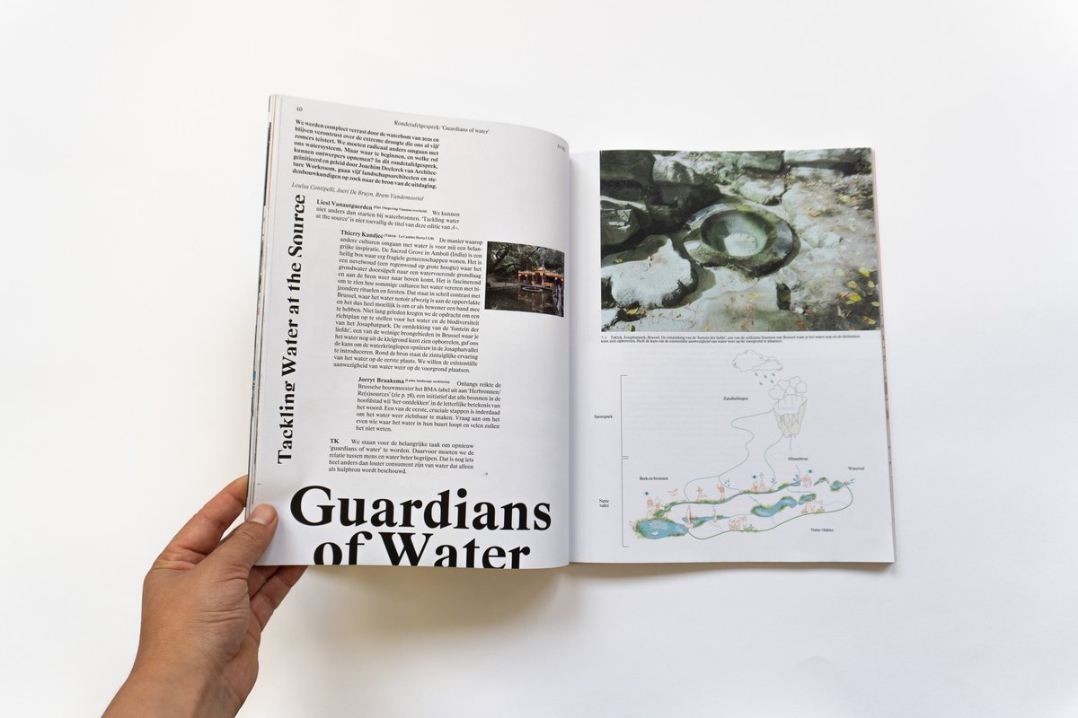 Who are, or should be, the guardians of water? In the latest A+ issue, we foster the search for the source of the water challenge. Get yourself a (digital) copy (FR/NL) of A+302 ‘Tackling Water at the Source’ here: a-plus.be/nl/tijdschrift…