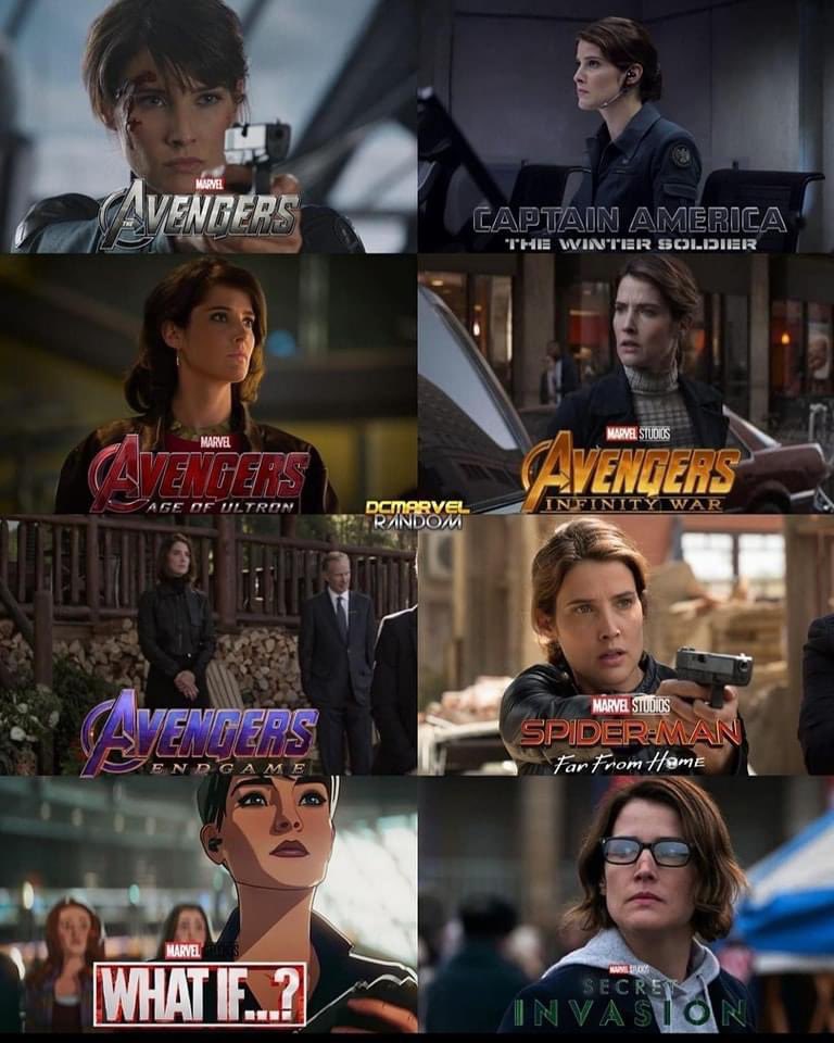 Maria Hill. MCU legend. #SecretInvasion via: dcmarvel.rdm