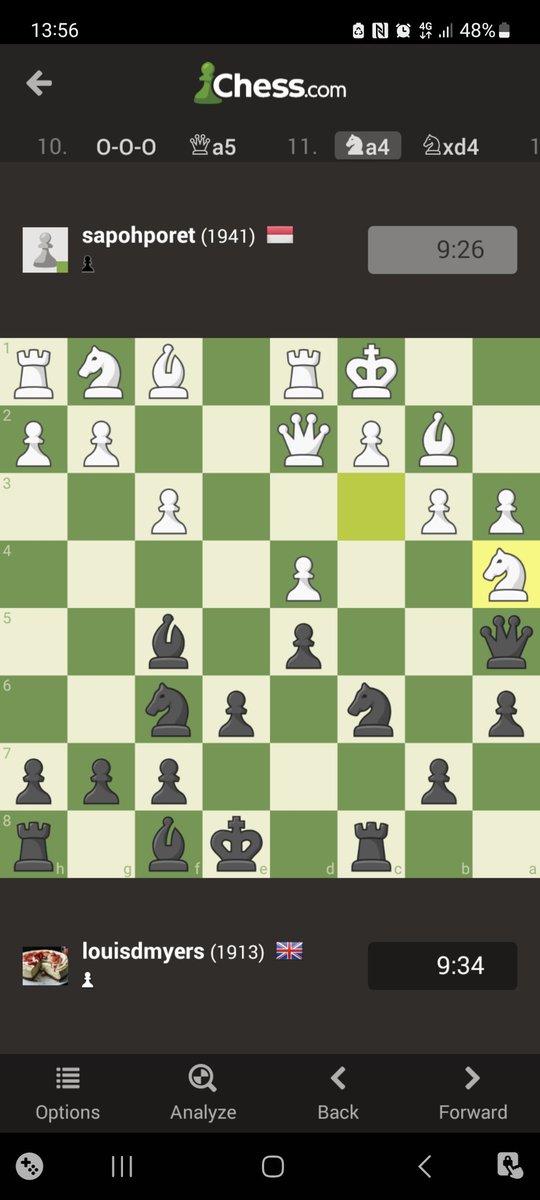 Here I played nxd4!
What's the idea after Qxa5?
#chesspunks