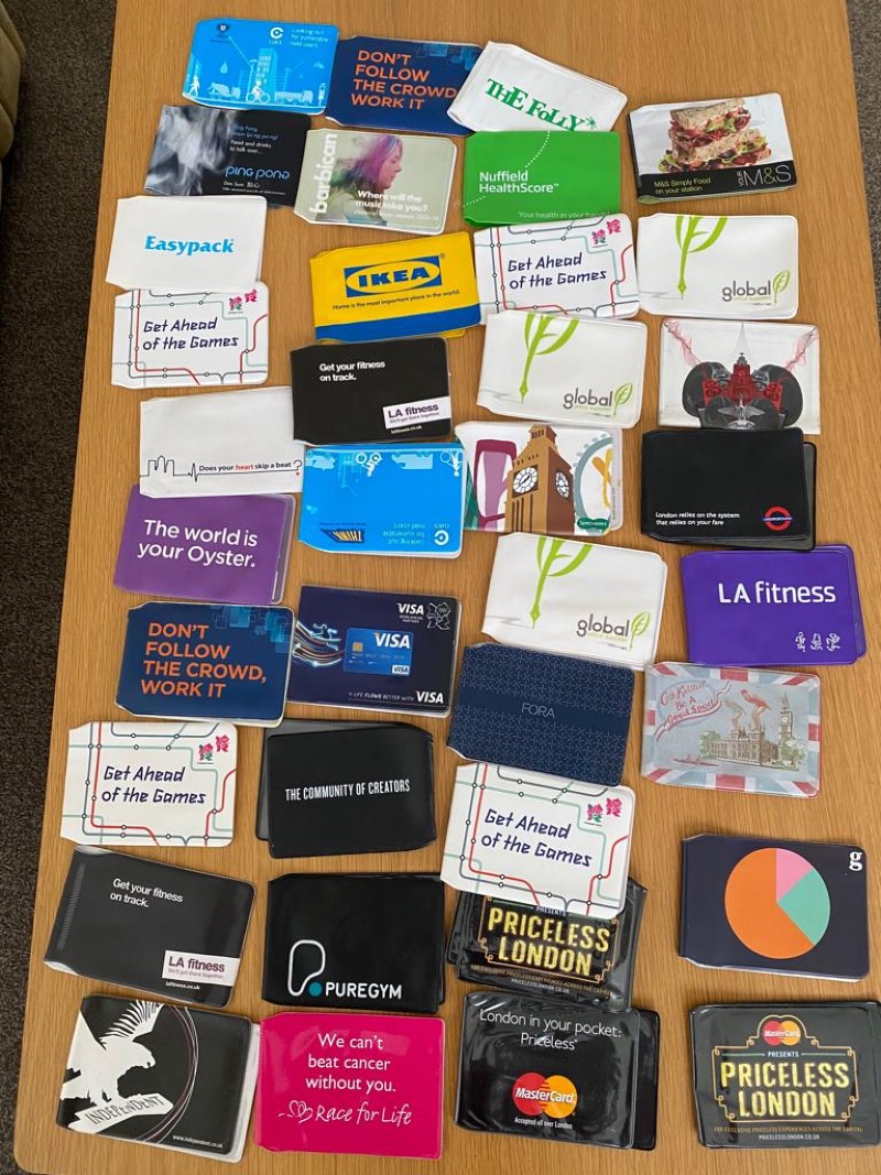 OFFER: Card holders (36) (Elm Park RM12) ilovefreegle.org/message/100463…