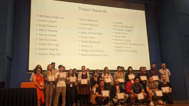 It was a great meeting, with many trainees. Congratulations  for receiving these IPS travel awards.