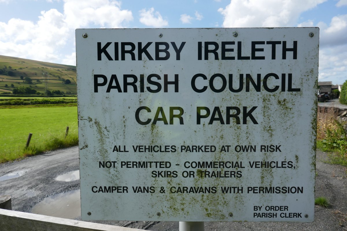 TheLengthsman's tweet photo. Finished preserving the bus shelter in #Soutergate this morning and did a spot of cleaning ~ they do like a clean sign in Kirkby Ireleth π https://t.co/Xr1gFUHRyp