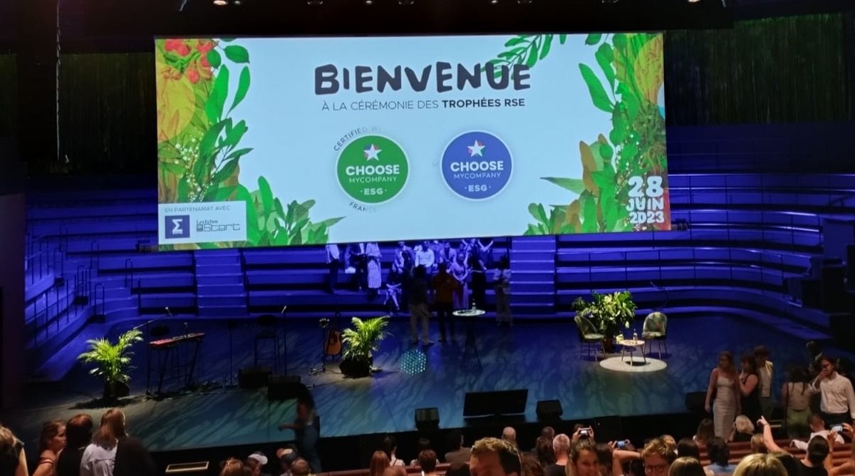 Welmo_fr's tweet photo. 🎉 Toute l'équipe est très fière de voir Welmo obtenir les labels #HappyIndex®AtWork et #WeImpact® décernés par @choosemycompany - Avis Certifiés ESG 🌍 !
Si vous aussi, vous souhaitez rejoindre l'aventure, on #recrute ! 👉 https://t.co/nlILdOOYHx
@EchosStart https://t.co/wyELGQwLOD