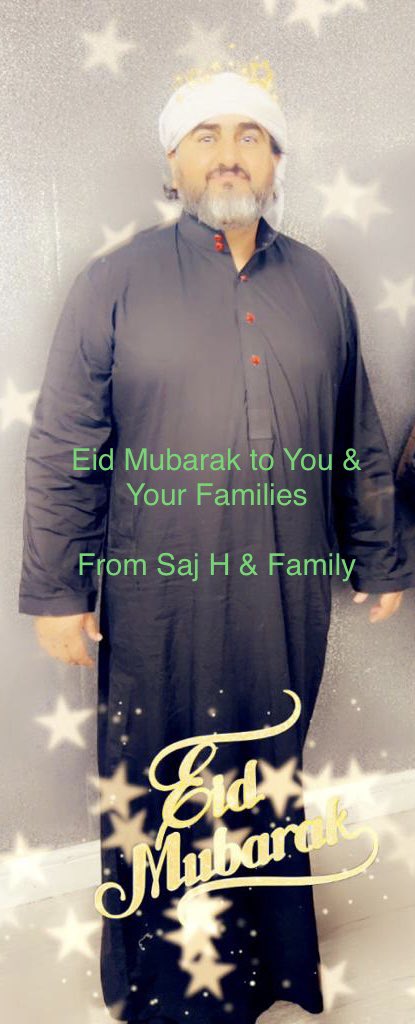 Eid Mubarak to you and your families. Peace and blessings.