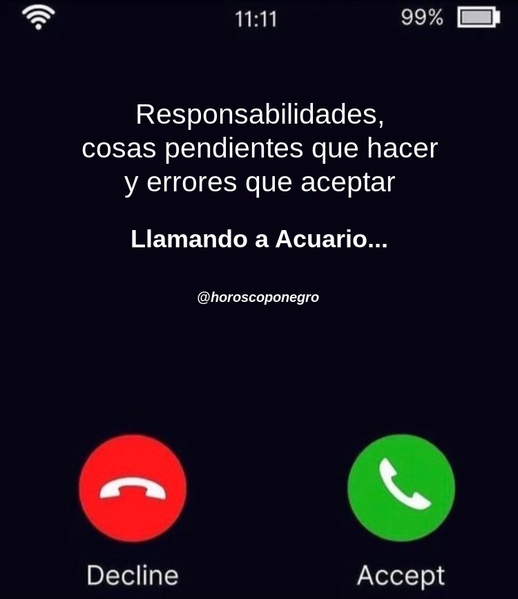 acuario_hn's tweet photo. ¿Aceptas o rechazas la llamada? 📲 #acuario #horoscoponegro https://t.co/TpKt6fDsLe