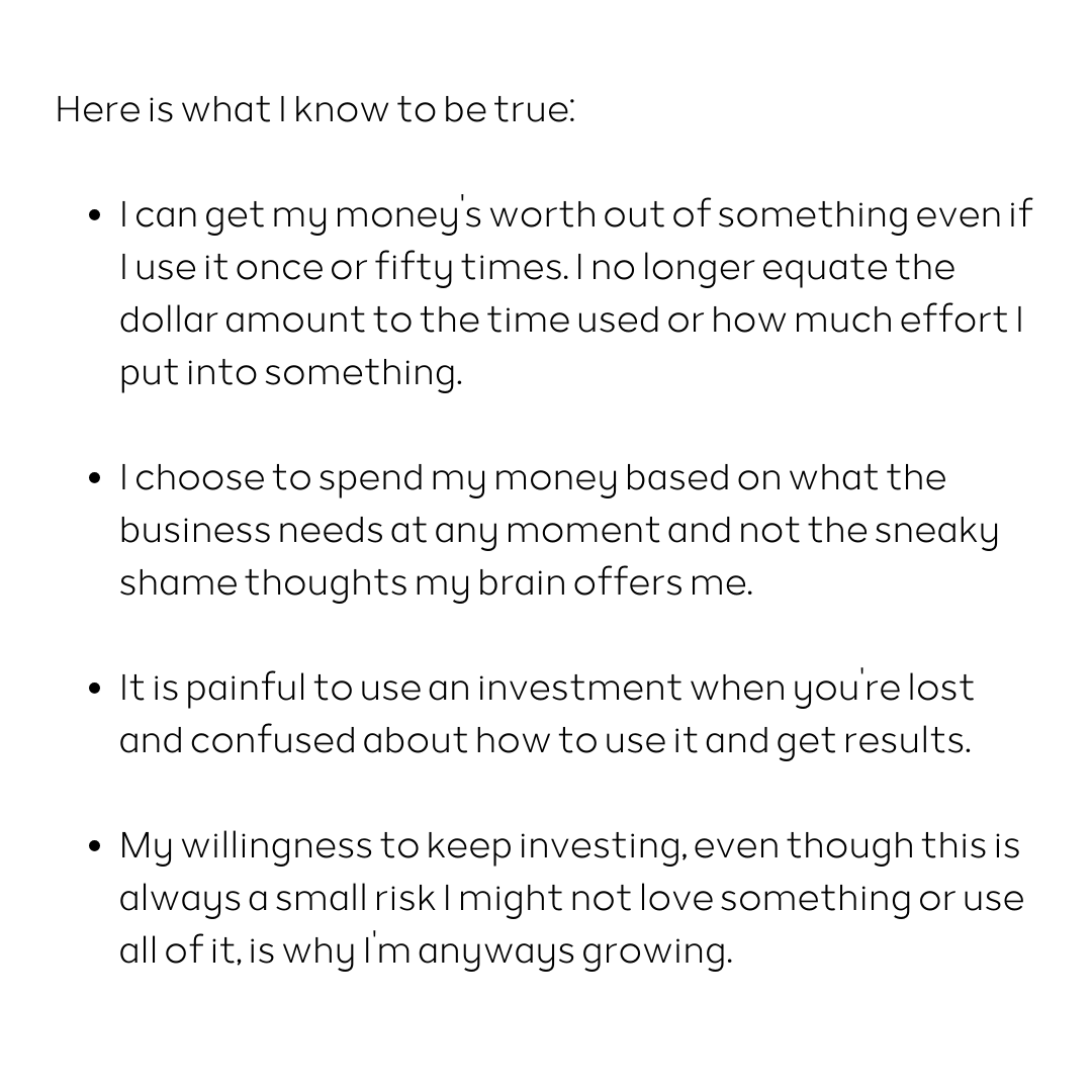 CandaceChatman_'s tweet photo. Shame around money and business investments can hold us captive, convincing us that we're irresponsible if we don't exhaust all our resources. But what if we've already extracted all the value we were ever going to from past investments? https://t.co/MMLdq2SFLJ