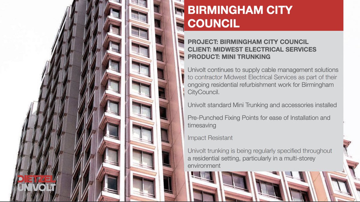 UnivoltUK's tweet image. Our #MiniTrunking is the perfect choice for a residential setting! 🏘
 
Social housing providers and housing developers are using our product as their number one #cablemanagement choice!! 🙌 
 
For further info...
📩 sales@univolt.co.uk 
☎ 01707 379 820
 
#cablecontainment ⚡