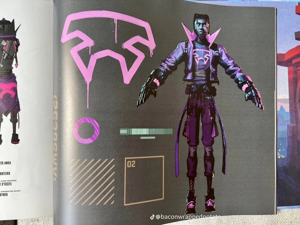 SptmbrSun's tweet photo. Just noticed when looking at this picture that earth 42 miles uses brush strokes rather that spray paint for his suit logo🤯 #AcrossTheSpiderVerse https://t.co/Lp2I0jz9yj