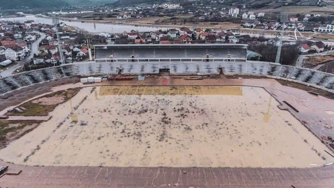 🇽🇰 #Kosovo Government has allocated 3.2 million euros for the renovation of the 'Adem Jashari stadium. 🏟️