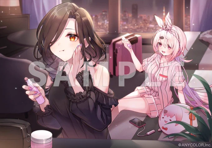 『にじさんじ×パーフェクトワン』にて「白雪巴さん」、「椎名唯華さん」のイラストを担当させていただきました! 自分も普段から使用しているので嬉しいですー!  ・購入はこちらから  #巴絵 #しいなーと #にじさんじ #にじパーフェクトワン