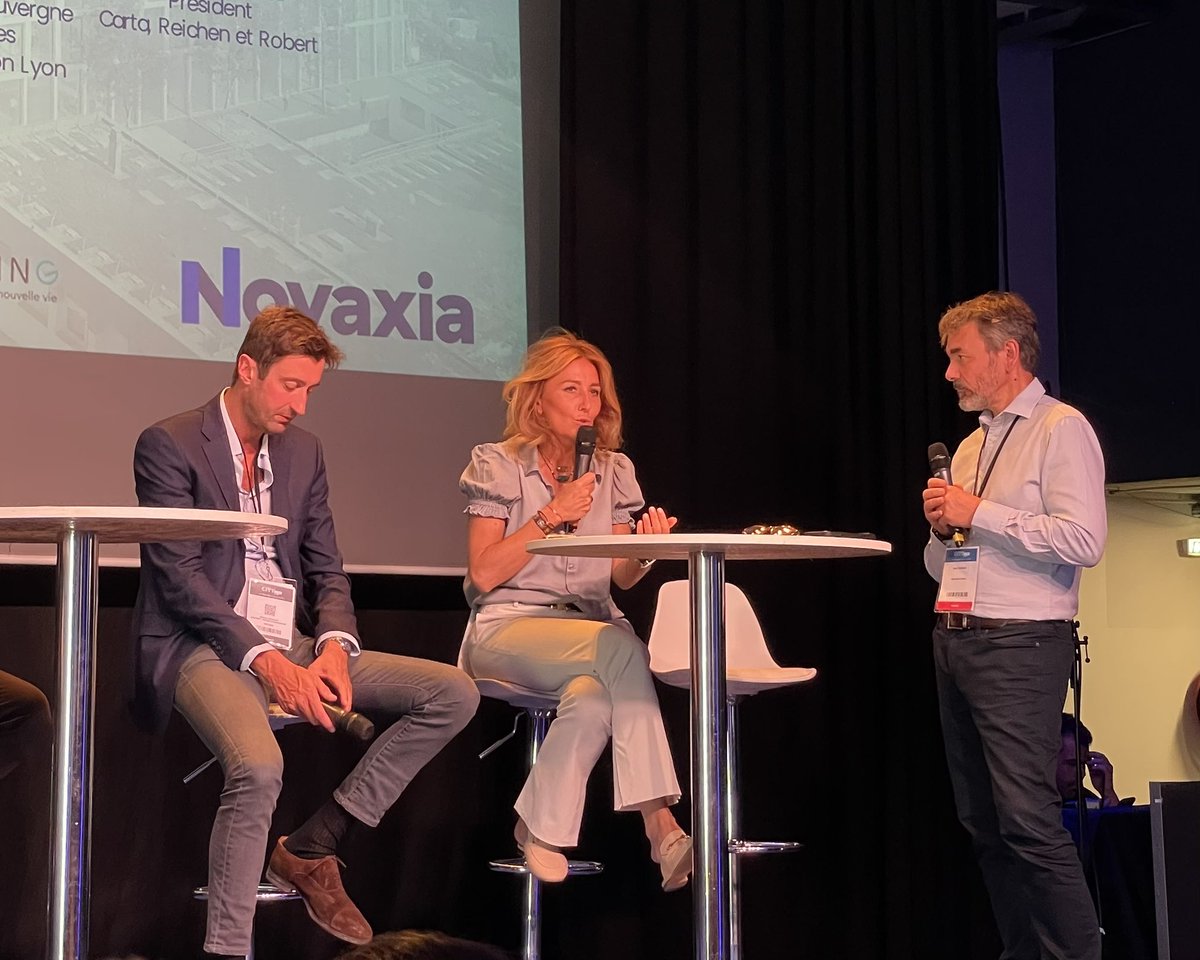 Aude LANDY-BERKOWITZ, Directrice Générale <a href="/novaxia_paris/">Novaxia</a>, à propos de la Clinique du Tonkin 🎙️
« On ne conçoit pas de nouveau projet sans qu’il ait d’impact positif sur l’environnement. C’est un souhait profond mais aussi une obligation pour la gestion de nos fonds »
#CITYLyon