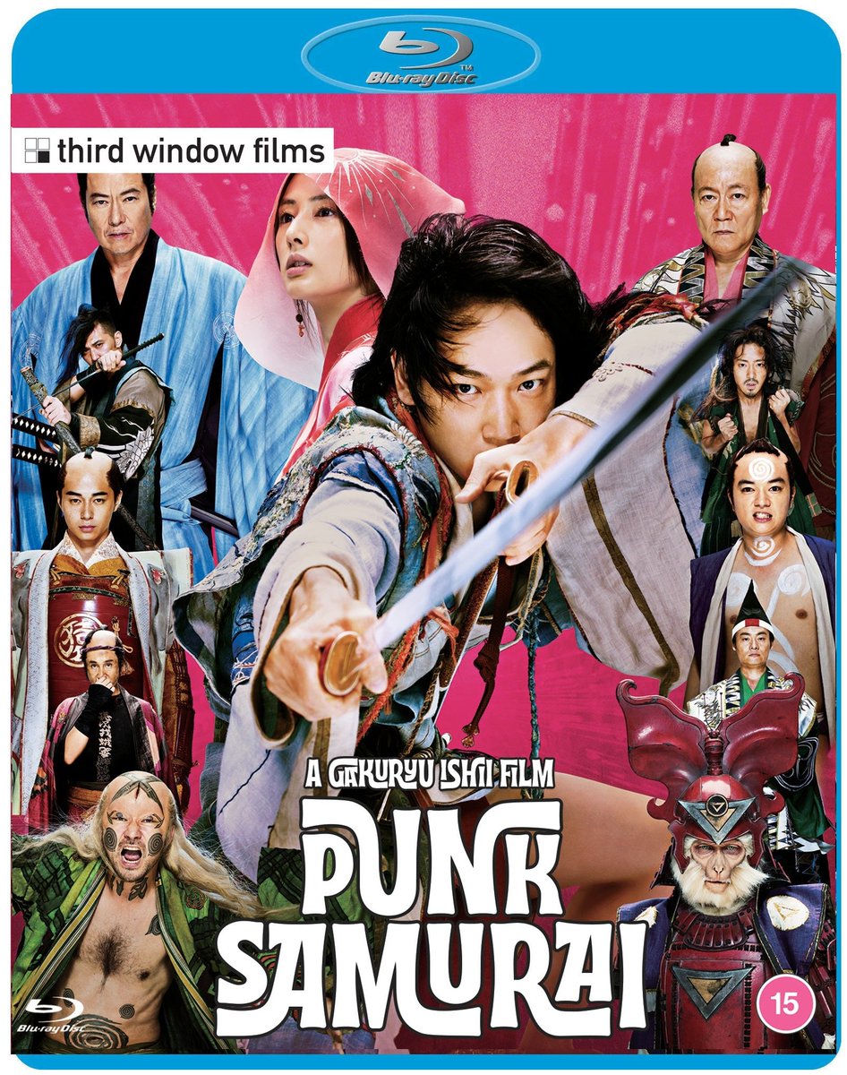 Terracotta_Dist's tweet photo. Newly added to the #terracottastore https://t.co/nIrfOAqRS2 #punksamurai #bluray aka #punksamuraislashdown starring #goayano released by #thirdwindowfilms 

#samurai #japanesefilm #japan #japaneseculture https://t.co/9PsNP1HGN8