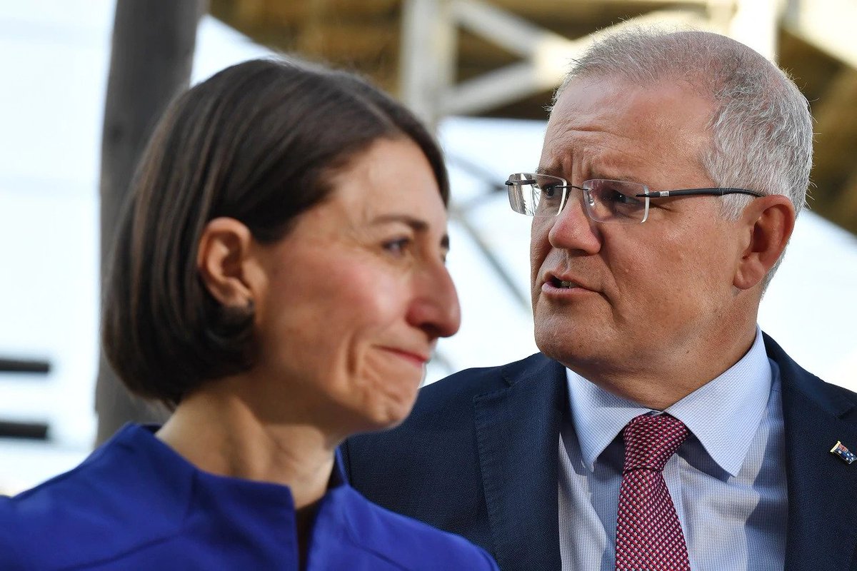 padubyatee's tweet image. Gladys: You were immigration minister when Daryl started his scheme, weren't you?

Scott: Don't worry, Gladys. It will never lead to anything. No one will ever know...

#ICACReport #auspol