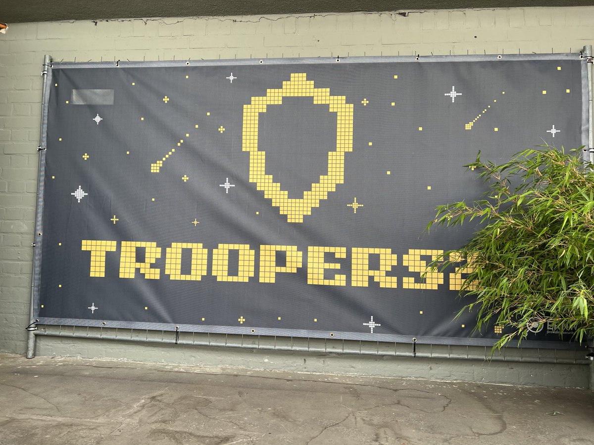 It’s this awesome time of the year again 😀
If you’re also around at #TROOPERS23 and I haven’t met you yet, feel free to talk to me