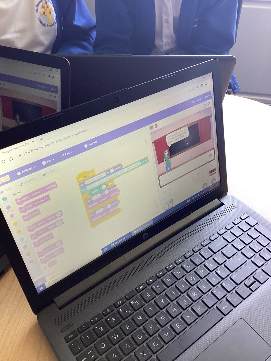 MGLWorld_Abby's tweet photo. @teresaoflisieux Year 6 have created their own quiz in Scratch using conditional statements. We used a variety of question types such as multiple choice or true or false. #mglcomputing https://t.co/bzlV3lL9jY