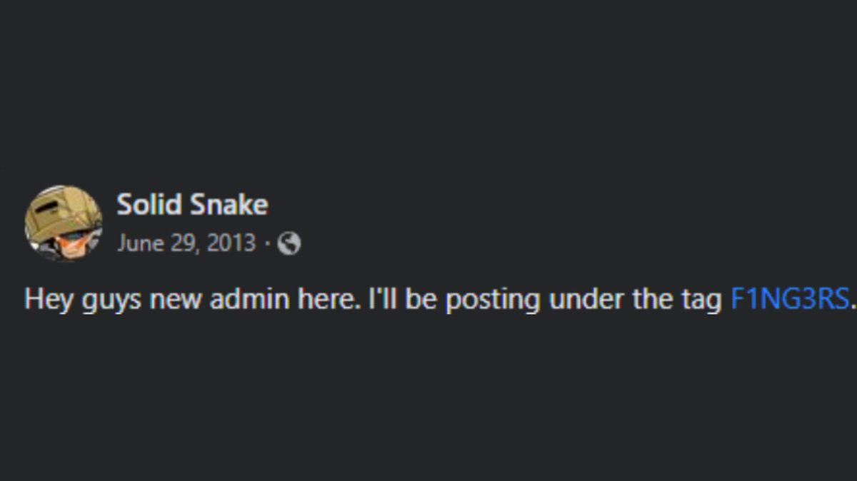 F1NG3RSMUSIC's tweet photo. 10 years ago today I started running Solid Snake, currently the biggest Metal Gear Solid fan page on FB. In a couple weeks, I'll be in LA, DJing the first Metal Gear fan convention. Super thankful for everyone that's been along for the ride. The best is yet to come! https://t.co/yGtIjURwzH