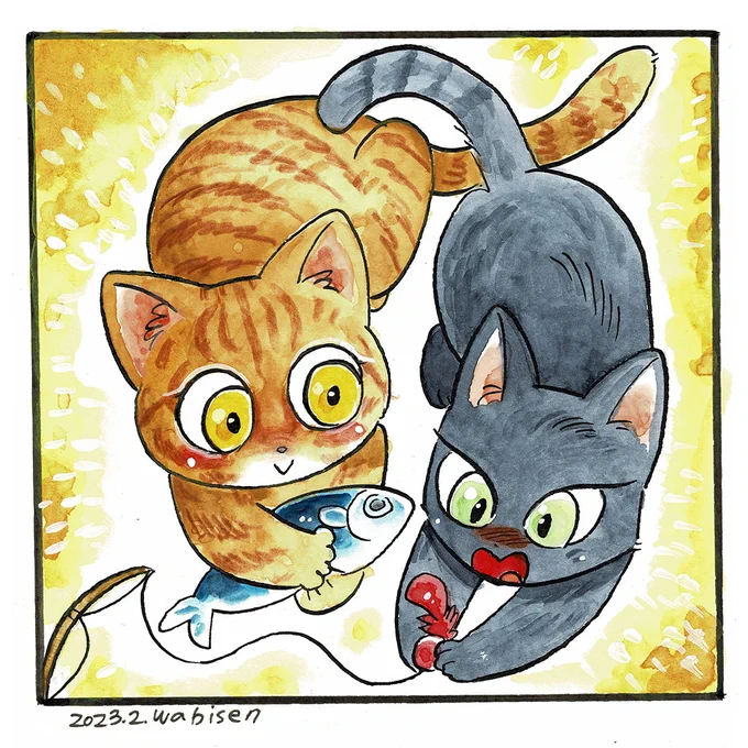 お久しぶりです!少しのあいだ、「どうぶつのご家族さま似顔絵」の受付を開放しております。
よろしければ、ぜひ、オーダーおまちしております!

『どうぶつのご家族さま(ペット)の似顔絵制作』https://t.co/zwURy9AovF 