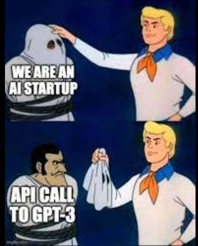 Most of AI startups these days