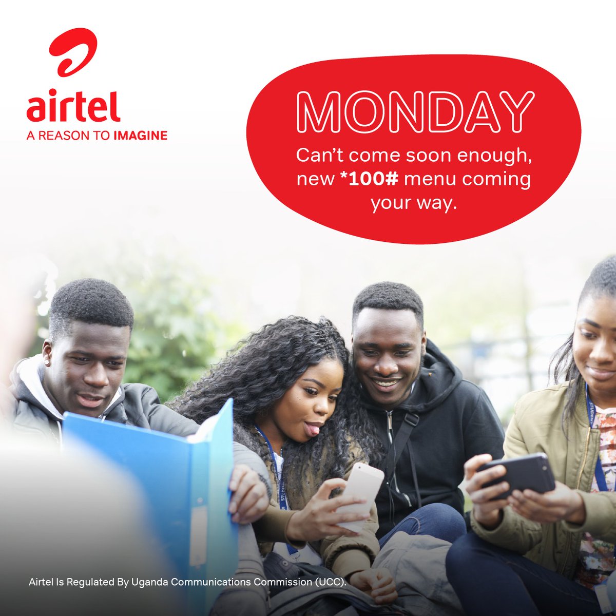 Hold onto your phone. Something exciting is coming your way.

Standby and Keep dialing *100#
#Airtel
#ReasontoImagine