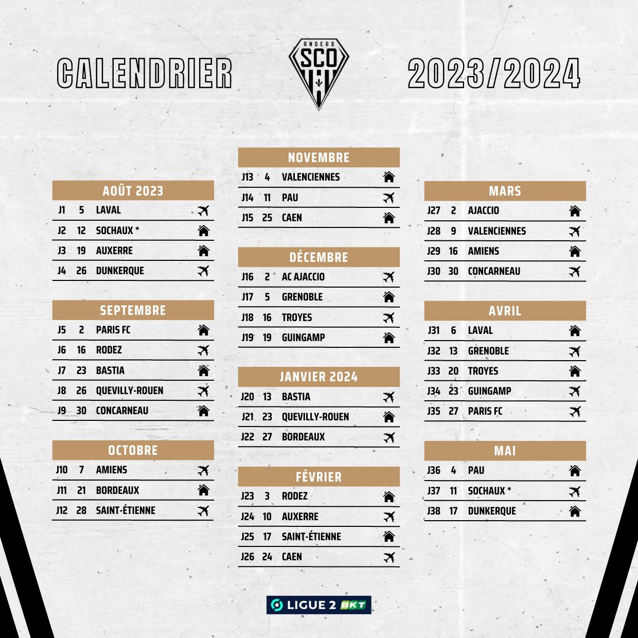 Ligue 1 : découvrez le calendrier complet de la saison 2023-2024