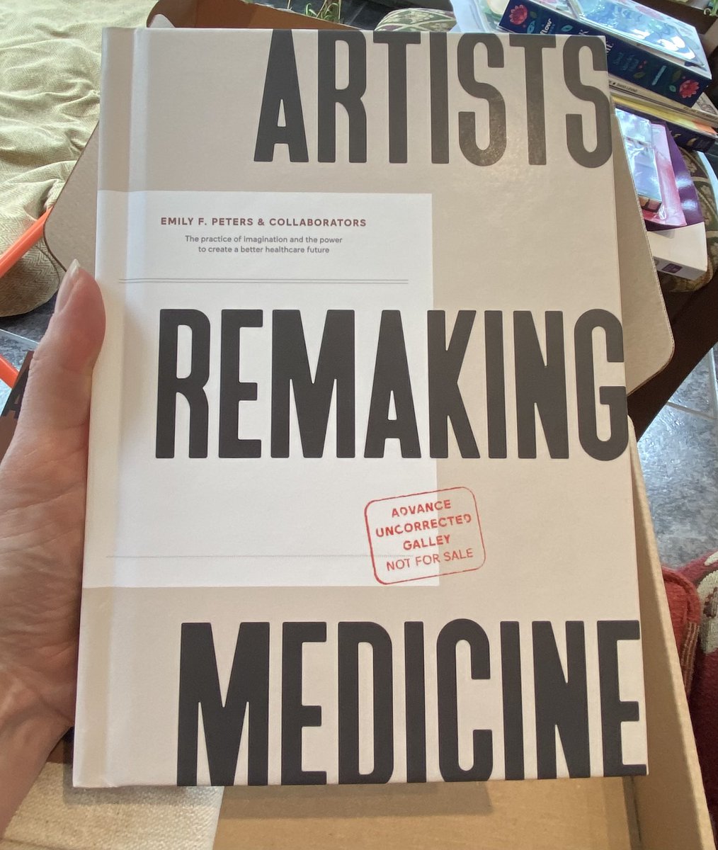 I’m excited to dive into my contributor’s copy of Artists Remaking Medicine by @EmilyFPeters in which 4 of my collages appear. 

Other #MedTwitter contributors include: @TaraRajendran @RanaAwdish @AmmahStarr @01sth02 @SydelleRossMD @sjauhar 

Preorder: tinyurl.com/vtrkr8sy