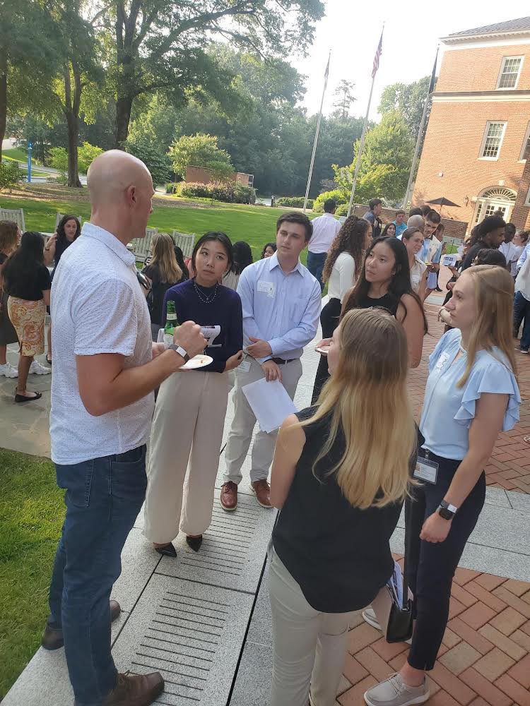 Had a great time at our 2nd annual Diversity Networking Reception! Thanks to all of our alumni, faculty and invited guests (@AmberBrooksMD)  supporting our fantastic undergraduate interns. @WakeBME @WFBMI #STEM #Diversity #careeradvice
